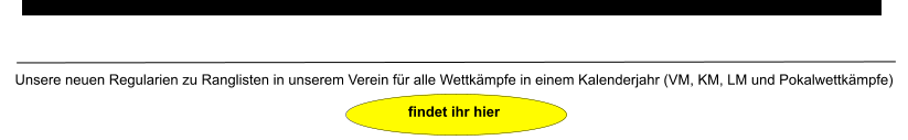 Unsere neuen Regularien zu Ranglisten in unserem Verein für alle Wettkämpfe in einem Kalenderjahr (VM, KM, LM und Pokalwettkämpfe)  findet ihr hier